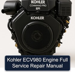 Kohler Command Pro EFI Models ECV980 Engine Service Repair Workshop Manual PDF