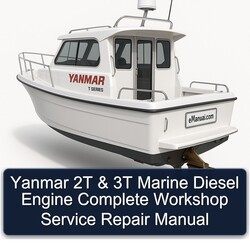 Yanmar 2T 3T Marine Diesel Engine Service Repair Workshop Manual PDF