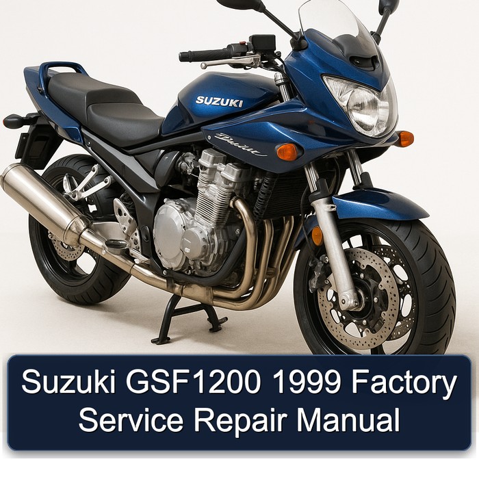 1999 Suzuki GSF Bandit Series GSF1200 Service Repair Workshop Manual PDF