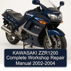 2002-2004 Kawasaki ZZ R Series ZZR1200 Service Repair Workshop Manual PDF