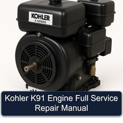 Kohler K Series K91 Engine Service Repair Workshop Manual PDF