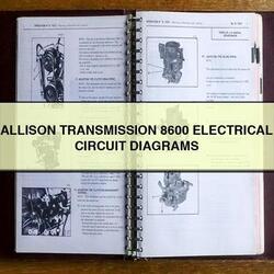 Allison Transmission 8600 Electrical Service Repair Workshop Manual PDF