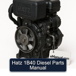 Hatz 1B Series 1b40 Diesel Parts Catalog PDF