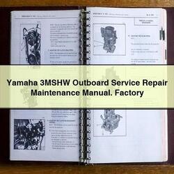 Yamaha 3MSHW Outboard Service Repair Workshop Manual PDF