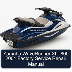 2001 Yamaha Waverunner XLT800 Service Repair Workshop Manual PDF