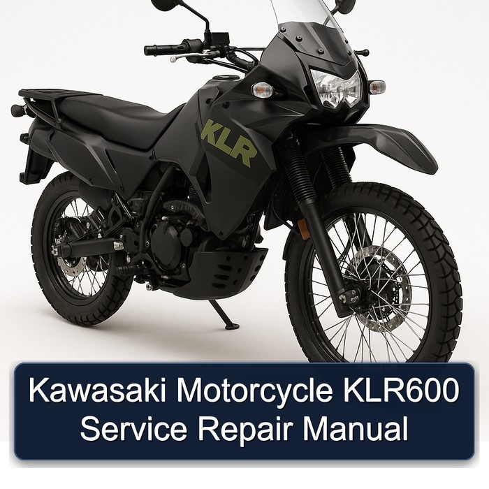 Kawasaki KLR Series Motorcycle KLR600 Service Repair Workshop Manual PDF