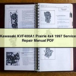 1997 Kawasaki Kvf400a1 Prairie 4x4 Service Repair Workshop Manual PDF