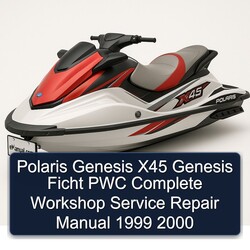 1999-2000 Polaris Genesis X45 Ficht PWC Service Repair Workshop Manual PDF