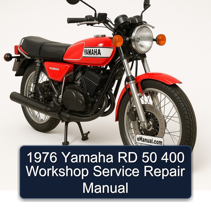 1976 Yamaha RD Series 50 400 Service Repair Workshop Manual PDF