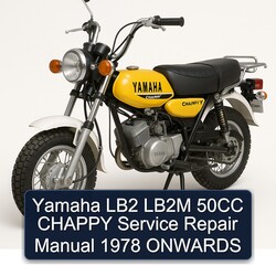 1978 Yamaha Chappy LB2 LB2M 50CC Onwards Service Repair Workshop Manual PDF