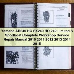 2010-2015 Yamaha AR240 HO SX240 242 Limited S Sportboat Service Repair Workshop Manual PDF