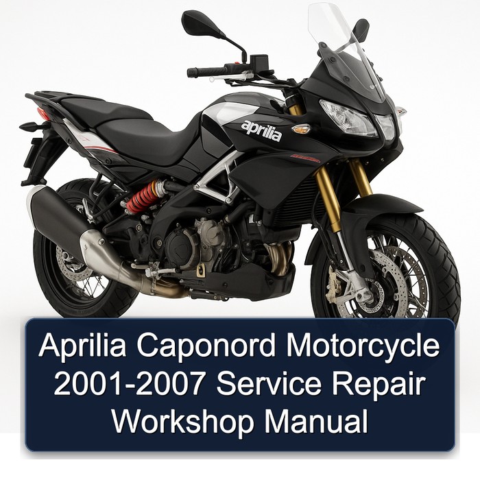 2001-2007 Aprilia Caponord Motorcycle Service Repair Workshop Manual PDF