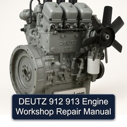 Deutz 912 913 Engine Service Repair Workshop Manual PDF
