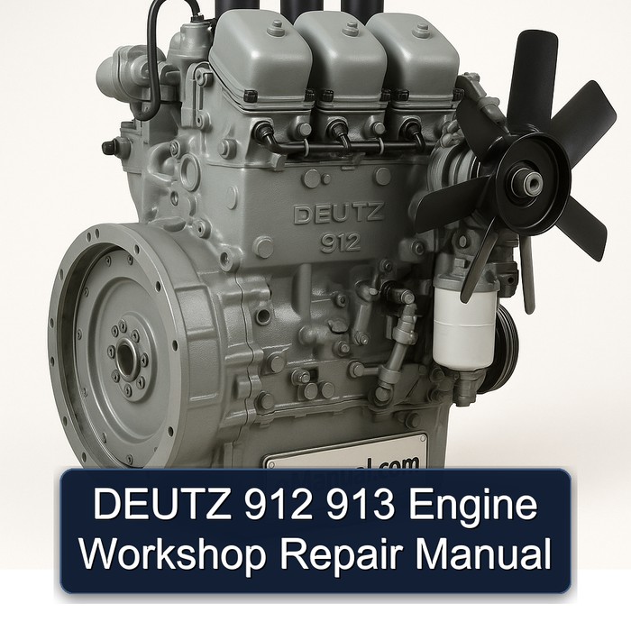 Deutz 912 913 Engine Service Repair Workshop Manual PDF