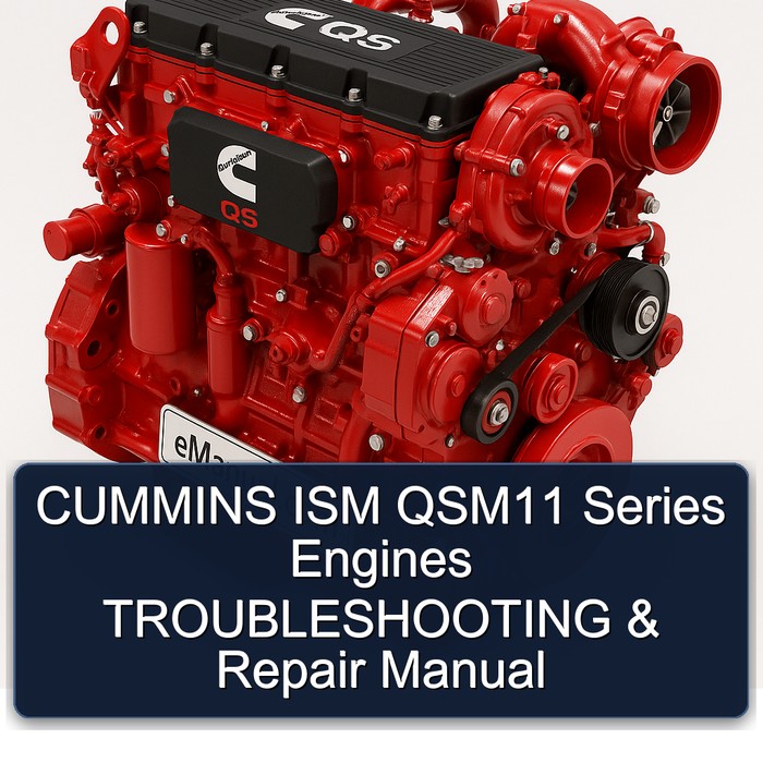 Cummins QS Series ISM QSM11 Engines TROUBLESHOOTING Service Repair Workshop Manual PDF