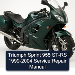1999-2004 Triumph Sprint 955 ST-RS Service Repair Workshop Manual PDF