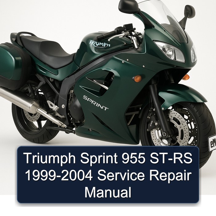 1999-2004 Triumph Sprint 955 ST-RS Service Repair Workshop Manual PDF