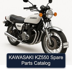 Kawasaki KZ Series KZ550 Spare Parts Catalog PDF
