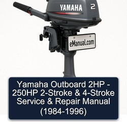 1984-1996 Yamaha Outboard 2HP - 250HP 2-stroke 4-stroke ( ) Service Repair Workshop Manual PDF
