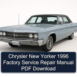 1996 Chrysler New Yorker Service Repair Workshop Manual PDF