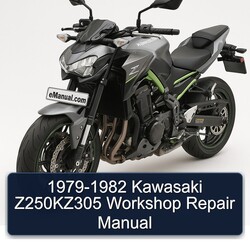 1979-1982 Kawasaki Z Series Z250kz305 Service Repair Workshop Manual PDF