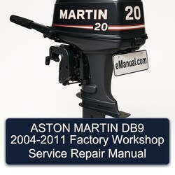 2004-2011 Aston Martin DB Series DB9 Service Repair Workshop Manual PDF