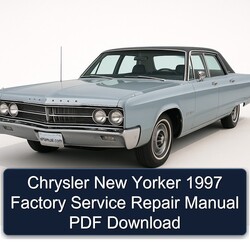 1997 Chrysler New Yorker Service Repair Workshop Manual PDF