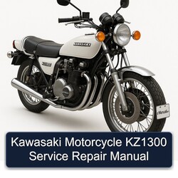 Kawasaki KZ Series Motorcycle KZ1300 Service Repair Workshop Manual PDF