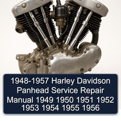 1950-1957 Harley Davidson 1948- Panhead 1949 Service Repair Workshop Manual PDF