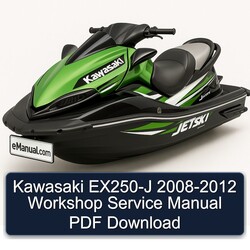2008-2012 Kawasaki EX250-J Service Repair Workshop Manual PDF
