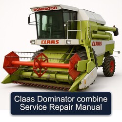 Claas Dominator Combine Service Repair Workshop Manual PDF