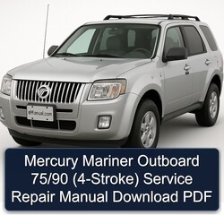 Manual de Servicio y Reparación  Mercury Mariner Outboard 75/90 (4 Tiempos) PDF