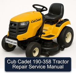 Cub Cadet 190-358 Tractor Service Repair Workshop Manual PDF