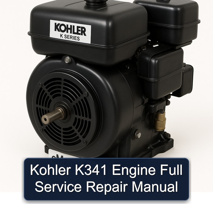 Kohler K Series K341 Engine Service Repair Workshop Manual PDF