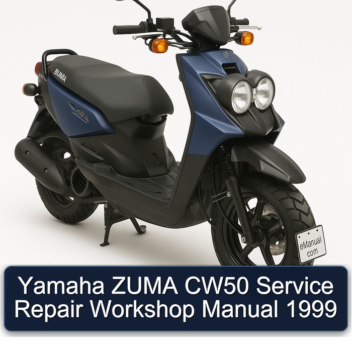 1999 Yamaha Zuma CW50 Service Repair Workshop Manual PDF