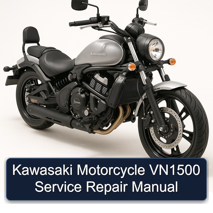 Kawasaki Motorcycle VN1500 Service Repair Workshop Manual PDF
