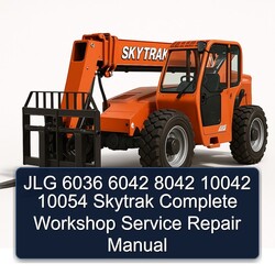 JLG 6036 6042 8042 10042 10054 Skytrak Service Repair Workshop Manual PDF