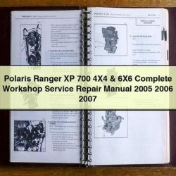 2005-2007 Polaris Ranger XP 700 4x4 6x6 Service Repair Workshop Manual PDF