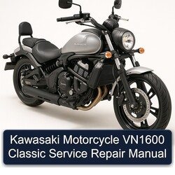 Aprilia Classic Kawasaki Motorcycle VN1600 Service Repair Workshop Manual PDF