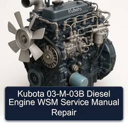 Kubota 03-m-03b Diesel Engine WSM Service Repair Workshop Manual PDF