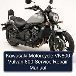 Kawasaki Motorcycle VN800 Vulvan 800 Service Repair Workshop Manual PDF