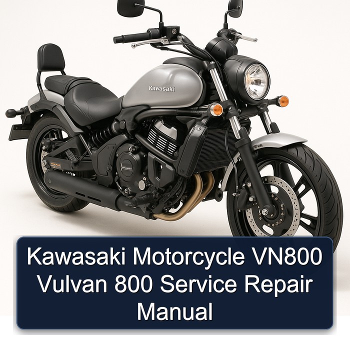 Kawasaki Motorcycle VN800 Vulvan 800 Service Repair Workshop Manual PDF
