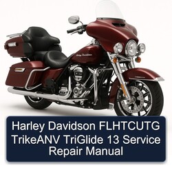 Harley Davidson Flhtcutg Trikeanv Triglide 13 Service Repair Workshop Manual PDF