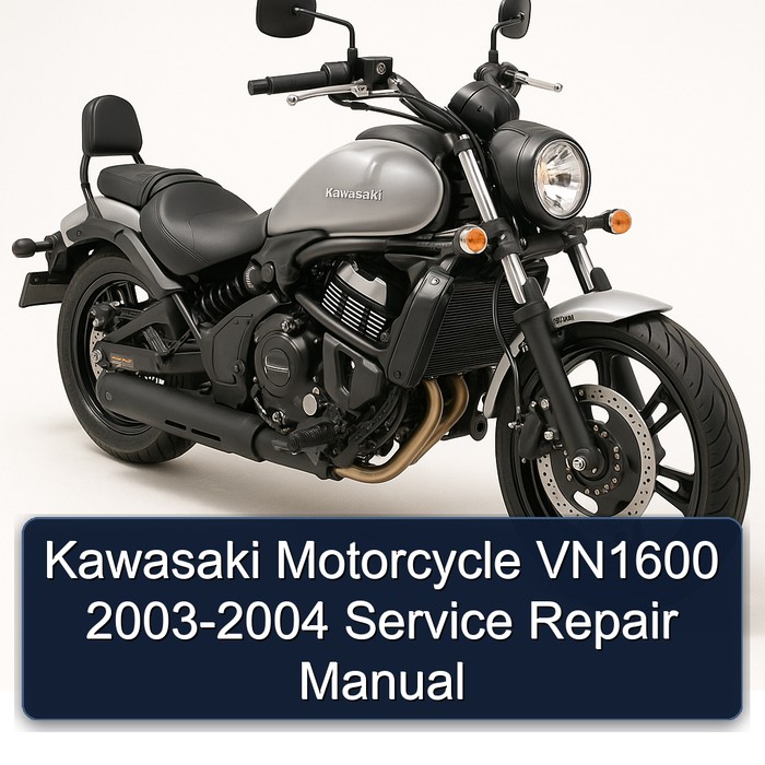 2003-2004 Kawasaki Motorcycle VN1600 Service Repair Workshop Manual PDF