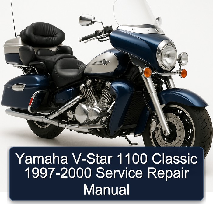 1997-2000 Aprilia Classic Yamaha V-STAR 1100 Service Repair Workshop Manual PDF