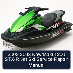 Kawasaki 1200 STX-R Jet Ski Service Repair Workshop Manual PDF