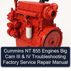 Cummins NT Series 855 Engines Big Cam III IV Service Repair Workshop Manual PDF