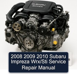 2010 Subaru Impreza Wrx/sti Service Repair Workshop Manual PDF