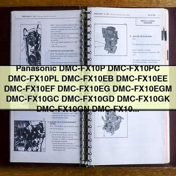 DMC Panasonic -fx10p -fx10pc -fx10pl -fx10eb -fx10ee -fx10ef -fx10eg -fx10egm -fx10gc -fx10gd -fx10gk -fx10gn Service Repair Workshop Manual PDF