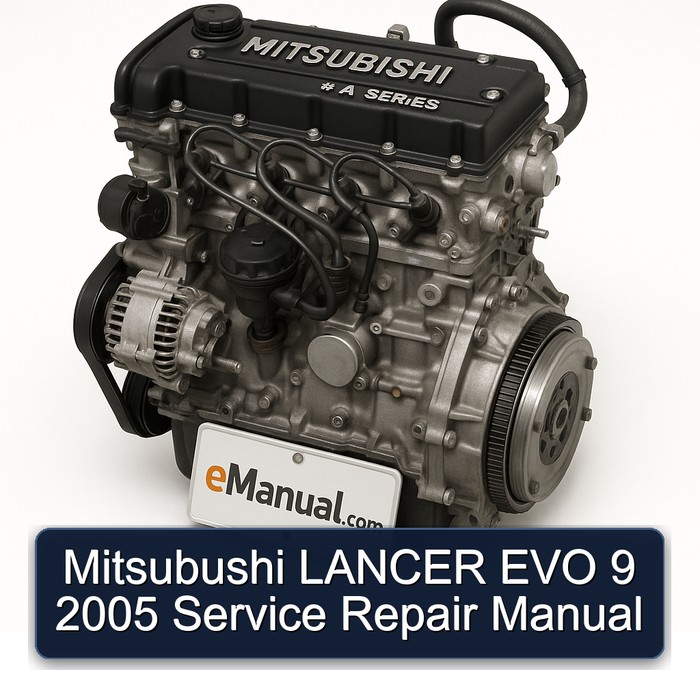 2005 Dodge Lancer Mitsubushi EVO 9 Service Repair Workshop Manual PDF